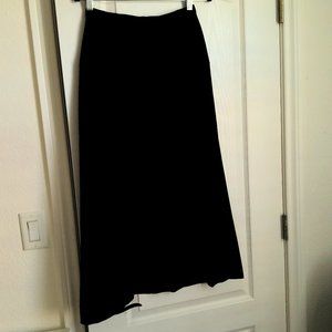 Vintage Chanel Boutique Silk Pleated Skirt, size 40